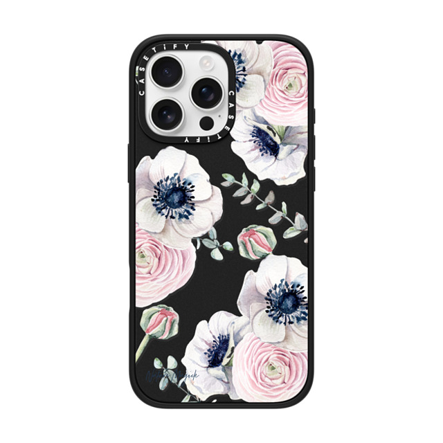 Nature Magick x CASETiFY iPhone 16 Pro Max Case Floral マットブラック Impact Case MagSafe Compatible Blossom Love by Nature Magick - Clear Case Mother's Day Nature Magick x CASETiFY iPhone 16 Pro Max Case Floral マットブラック Impact Case MagSafe Compatible Blossom Love by Nature Magick - Clear Case Mother's Day