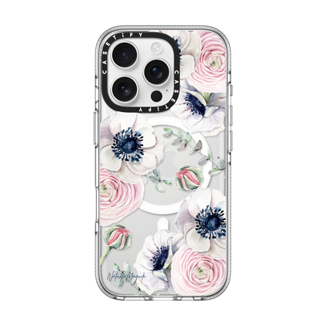 Nature Magick x CASETiFY iPhone 16 Pro Case Floral Clear Clear Case MagSafe Compatible Blossom Love by Nature Magick - Clear Case Mother's Day Nature Magick x CASETiFY iPhone 16 Pro Case Floral Clear Clear Case MagSafe Compatible Blossom Love by Nature Magick - Clear Case Mother's Day