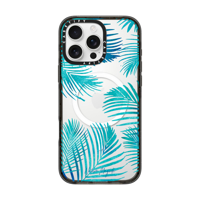 Nature Magick x CASETiFY iPhone 16 Pro Max ケース ブラック インパクトケース MagSafe対応 Island Whisper by Nature Magick Father's Day Nature Magick x CASETiFY iPhone 16 Pro Max ケース ブラック インパクトケース MagSafe対応 Island Whisper by Nature Magick Father's Day