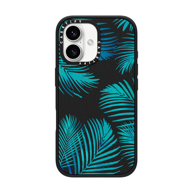 Nature Magick x CASETiFY iPhone 16 ケース マットブラック インパクトケース MagSafe対応 Island Whisper by Nature Magick Father's Day Nature Magick x CASETiFY iPhone 16 ケース マットブラック インパクトケース MagSafe対応 Island Whisper by Nature Magick Father's Day
