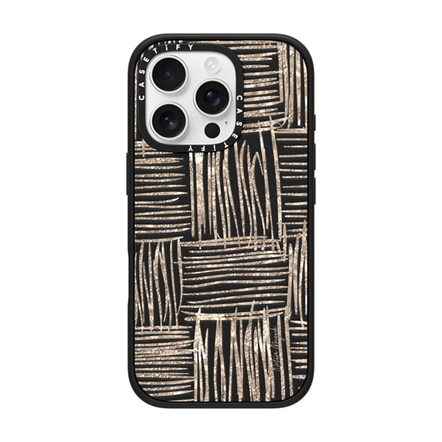 Nature Magick x CASETiFY iPhone 16 Pro Case Matte Black Impact Case MagSafe Compatible NYC Days Gold by Nature Magick Back to School Nature Magick x CASETiFY iPhone 16 Pro Case Matte Black Impact Case MagSafe Compatible NYC Days Gold by Nature Magick Back to School