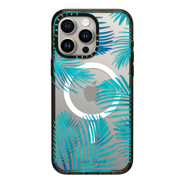 Nature Magick x CASETiFY iPhone 15 Pro Max ケース ブラック インパクトケース MagSafe対応 Island Whisper by Nature Magick Father's Day Nature Magick x CASETiFY iPhone 15 Pro Max ケース ブラック インパクトケース MagSafe対応 Island Whisper by Nature Magick Father's Day
