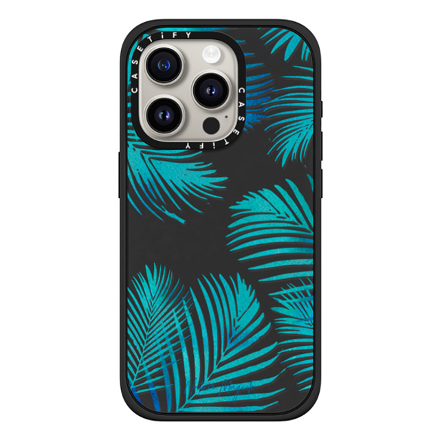 Nature Magick x CASETiFY iPhone 15 Pro Case マットブラック Impact Case MagSafe Compatible Island Whisper by Nature Magick Mother's Day Nature Magick x CASETiFY iPhone 15 Pro Case マットブラック Impact Case MagSafe Compatible Island Whisper by Nature Magick Mother's Day
