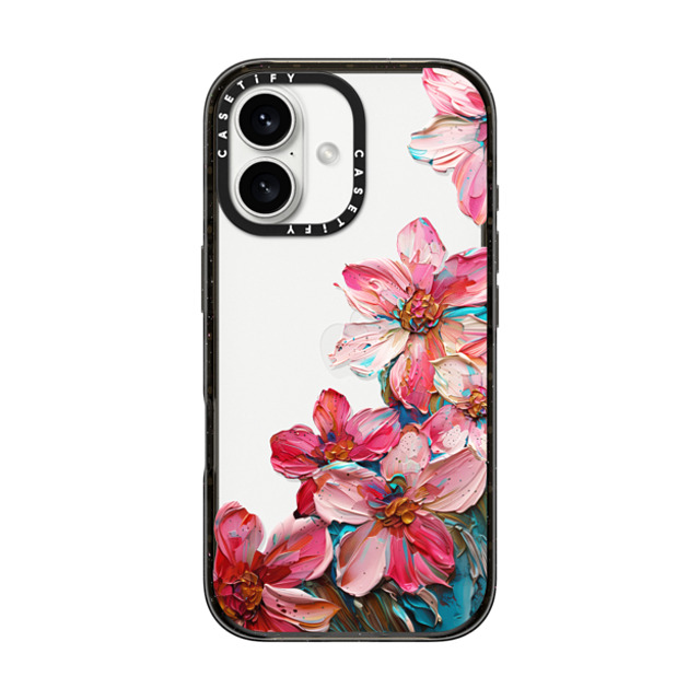 Nature Magick x CASETiFY iPhone 16 Case Black インパクトケース Lisbon Love Summer Flowers Clear Back to School Nature Magick x CASETiFY iPhone 16 Case Black インパクトケース Lisbon Love Summer Flowers Clear Back to School