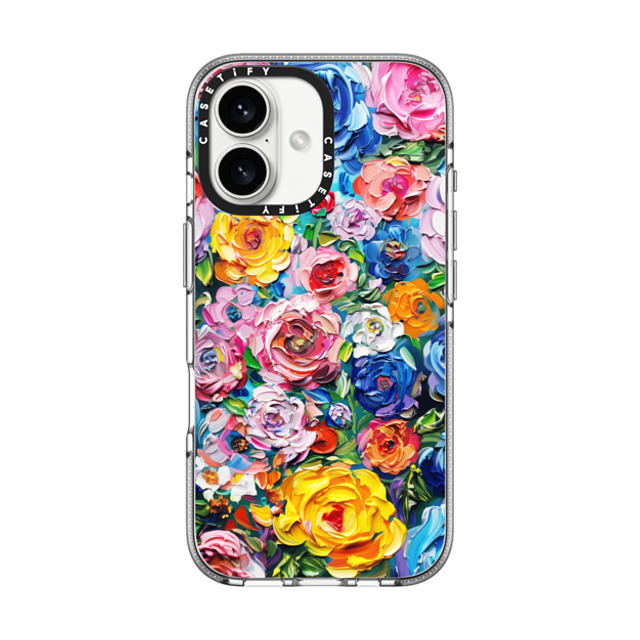 Nature Magick x CASETiFY iPhone 16 ケース クリア クリア ケース MagSafe対応 Las Vegas Summer Floral Fun