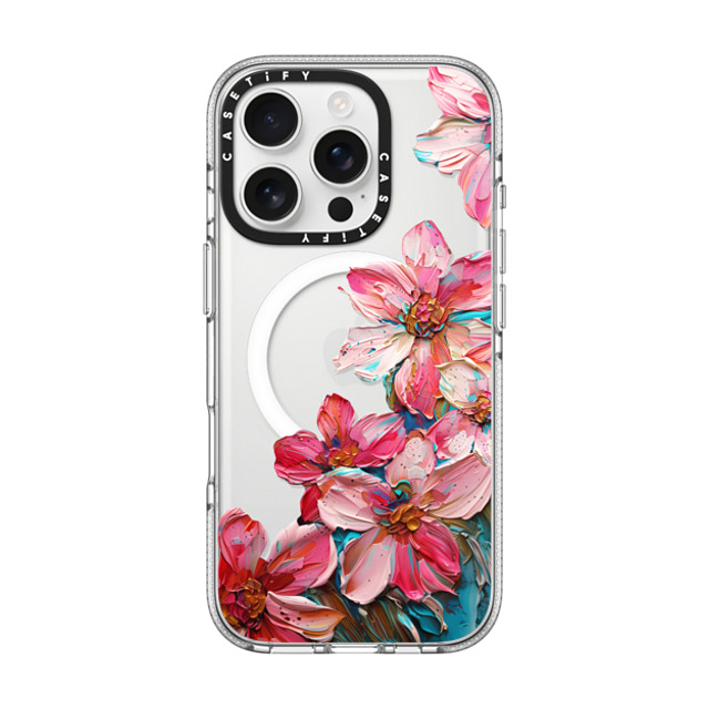 Nature Magick x CASETiFY iPhone 16 Pro Case Clear Clear Case MagSafe Compatible Lisbon Love Summer Flowers Clear Nature Magick x CASETiFY iPhone 16 Pro Case Clear Clear Case MagSafe Compatible Lisbon Love Summer Flowers Clear