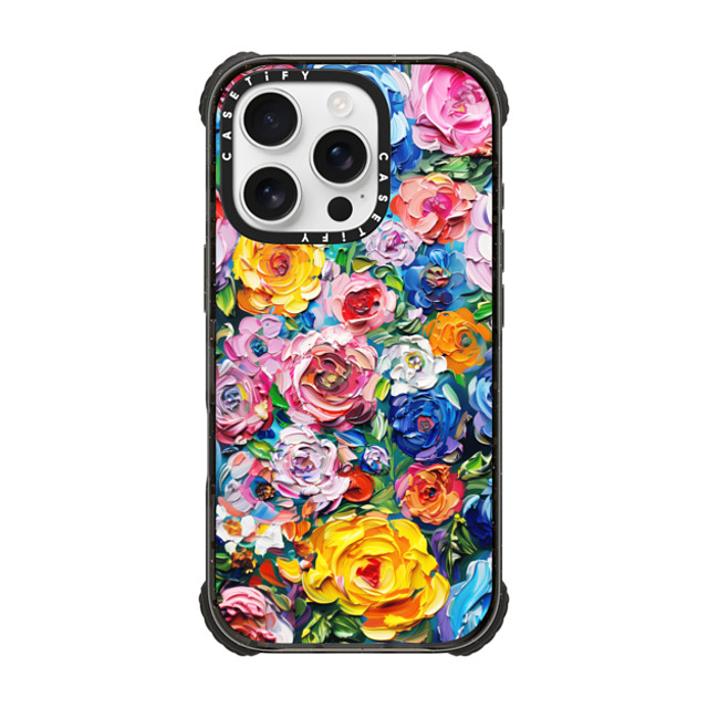 Nature Magick x CASETiFY iPhone 16 Pro Case Black ウルトラ インパクトケース MagSafe 対応 Las Vegas Summer Floral Fun Nature Magick x CASETiFY iPhone 16 Pro Case Black ウルトラ インパクトケース MagSafe 対応 Las Vegas Summer Floral Fun
