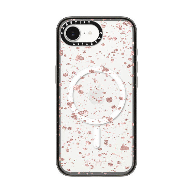 Nature Magick x CASETiFY iPhone 16e Case Black Impact Case MagSafe Compatible Glittery Pink Dots by Nature Magick Back to School Nature Magick x CASETiFY iPhone 16e Case Black Impact Case MagSafe Compatible Glittery Pink Dots by Nature Magick Back to School