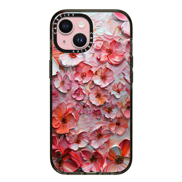 Nature Magick x CASETiFY iPhone 15 Case ブラック インパクトケース Barcelona Flower Rose Garden Mother's Day Nature Magick x CASETiFY iPhone 15 Case ブラック インパクトケース Barcelona Flower Rose Garden Mother's Day