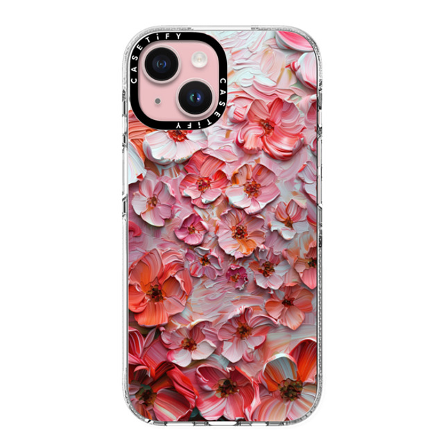 Nature Magick x CASETiFY iPhone 15 Case Clear Clear Case MagSafe Compatible Barcelona Flower Rose Garden Nature Magick x CASETiFY iPhone 15 Case Clear Clear Case MagSafe Compatible Barcelona Flower Rose Garden