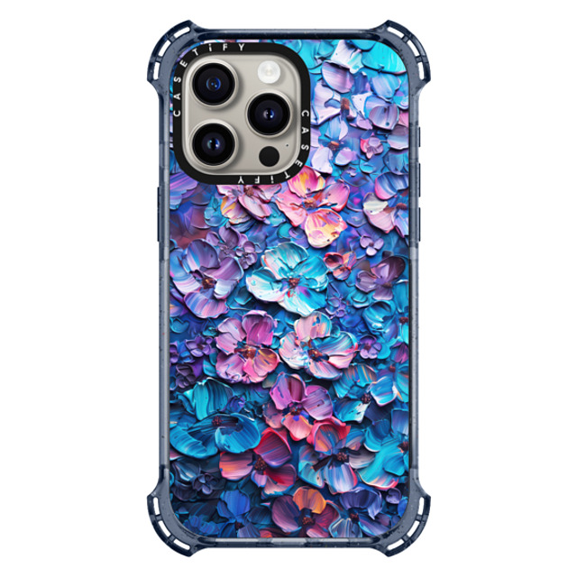 Nature Magick x CASETiFY iPhone 15 Pro Max Case Classic Blue バウンスケース Honolulu Hydrangea Floral Summer Love Nature Magick x CASETiFY iPhone 15 Pro Max Case Classic Blue バウンスケース Honolulu Hydrangea Floral Summer Love