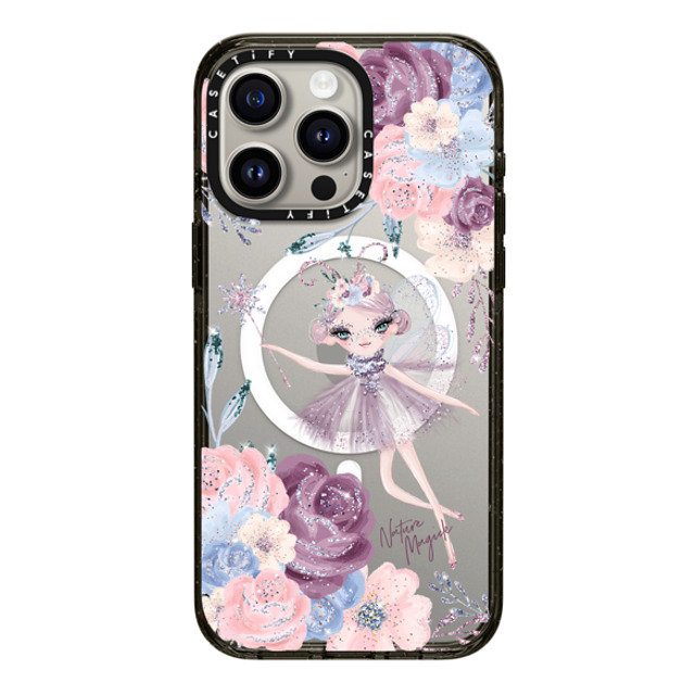 Nature Magick x CASETiFY iPhone 15 Pro Max Case Floral,Cartoon Black Impact Case MagSafe Compatible Winter Fairy Garden Floral by Nature Magick Back to School Nature Magick x CASETiFY iPhone 15 Pro Max Case Floral,Cartoon Black Impact Case MagSafe Compatible Winter Fairy Garden Floral by Nature Magick Back to School