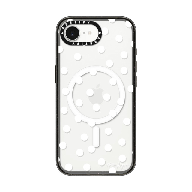 Nature Magick x CASETiFY iPhone 16e Case Black Impact Case MagSafe Compatible Confetti by Nature Magick - White + Clear Back to School Nature Magick x CASETiFY iPhone 16e Case Black Impact Case MagSafe Compatible Confetti by Nature Magick - White + Clear Back to School