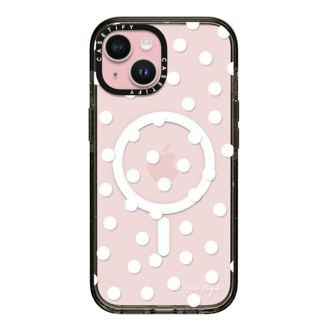 Nature Magick x CASETiFY iPhone 15 Case ブラック インパクトケース MagSafe対応 Confetti by Nature Magick - White + Clear Mother's Day Nature Magick x CASETiFY iPhone 15 Case ブラック インパクトケース MagSafe対応 Confetti by Nature Magick - White + Clear Mother's Day