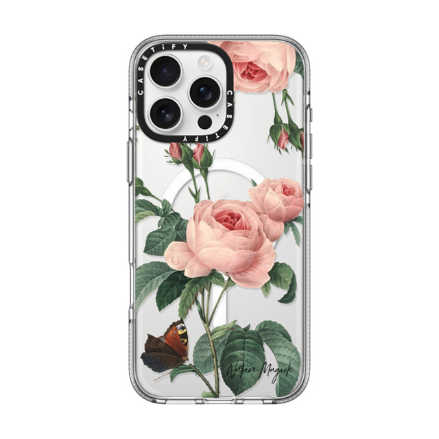 Nature Magick x CASETiFY iPhone 16 Pro Max Case Floral,Butterfly Clear Clear Case MagSafe Compatible Butterfly Rose by Nature Magick Mother's Day Nature Magick x CASETiFY iPhone 16 Pro Max Case Floral,Butterfly Clear Clear Case MagSafe Compatible Butterfly Rose by Nature Magick Mother's Day