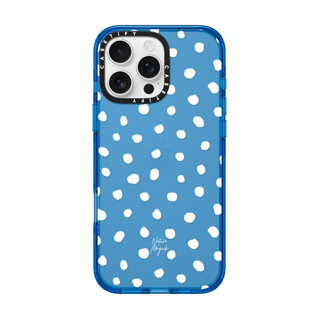 Nature Magick x CASETiFY iPhone 16 Pro Max Case スカイブルー Impact Case Mod Dot by Nature Magick - White + Clear Nature Magick x CASETiFY iPhone 16 Pro Max Case スカイブルー Impact Case Mod Dot by Nature Magick - White + Clear