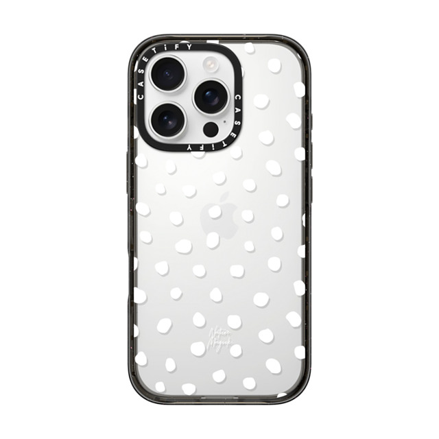 Nature Magick x CASETiFY iPhone 16 Pro ケース Pattern,Cottagecore ブラック インパクトケース Mod Dot by Nature Magick - White + Clear Father's Day Nature Magick x CASETiFY iPhone 16 Pro ケース Pattern,Cottagecore ブラック インパクトケース Mod Dot by Nature Magick - White + Clear Father's Day