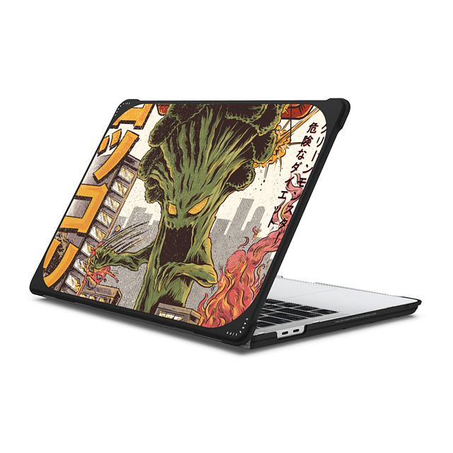 Ilustrata x CASETiFY MacBook Pro 13-inch (M1 / M2 / Intel) Food,Anime Black バウンス ケース Broccozilla Back to School Ilustrata x CASETiFY MacBook Pro 13-inch (M1 / M2 / Intel) Food,Anime Black バウンス ケース Broccozilla Back to School
