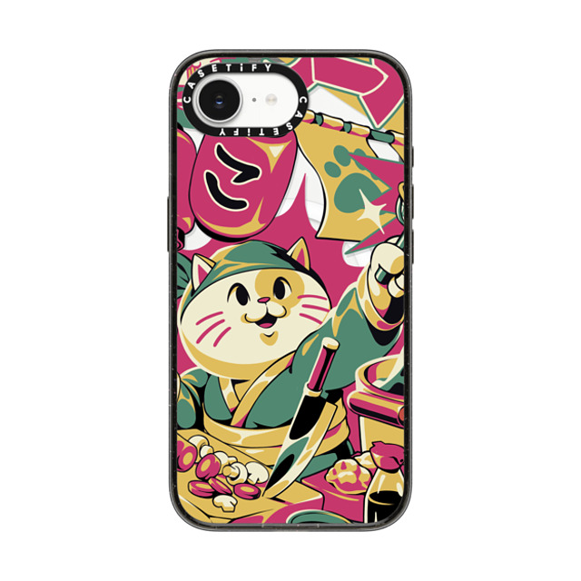 Ilustrata x CASETiFY iPhone 16e Case Black Impact Case MagSafe Compatible Neko Ramen Back to School Ilustrata x CASETiFY iPhone 16e Case Black Impact Case MagSafe Compatible Neko Ramen Back to School