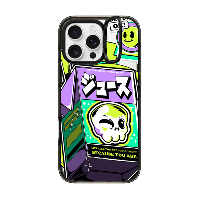 Ilustrata x CASETiFY iPhone 16 Pro Max Case Black インパクトリングスタンドケース MagSafe対応 Japanese Juice Father's Day Ilustrata x CASETiFY iPhone 16 Pro Max Case Black インパクトリングスタンドケース MagSafe対応 Japanese Juice Father's Day