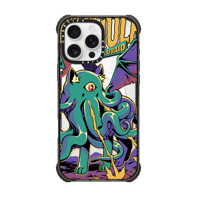 Ilustrata x CASETiFY iPhone 16 Pro Max Case Black ウルトラ インパクトケース MagSafe 対応 Rise of Cathulhu Mother's Day Ilustrata x CASETiFY iPhone 16 Pro Max Case Black ウルトラ インパクトケース MagSafe 対応 Rise of Cathulhu Mother's Day