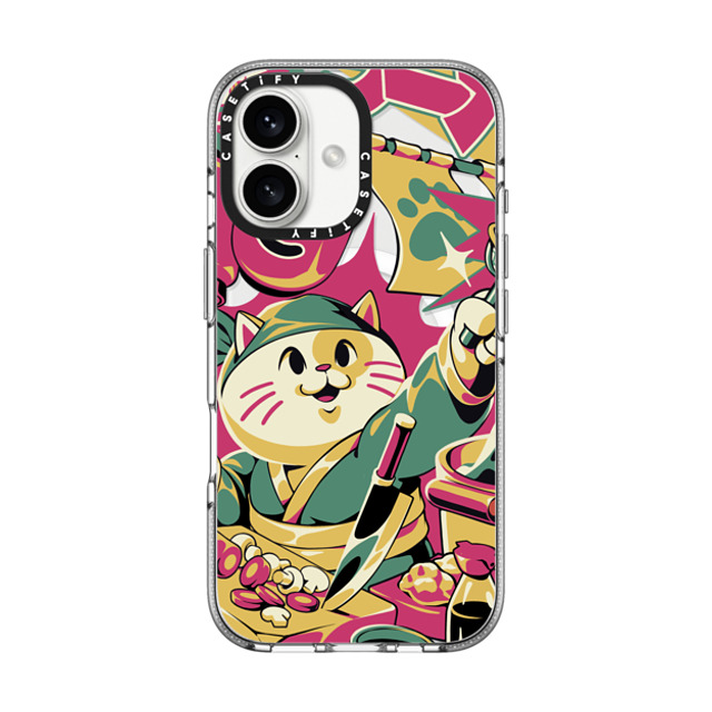 Ilustrata x CASETiFY iPhone 16 ケース クリア クリア ケース MagSafe対応 Neko Ramen Father's Day Ilustrata x CASETiFY iPhone 16 ケース クリア クリア ケース MagSafe対応 Neko Ramen Father's Day