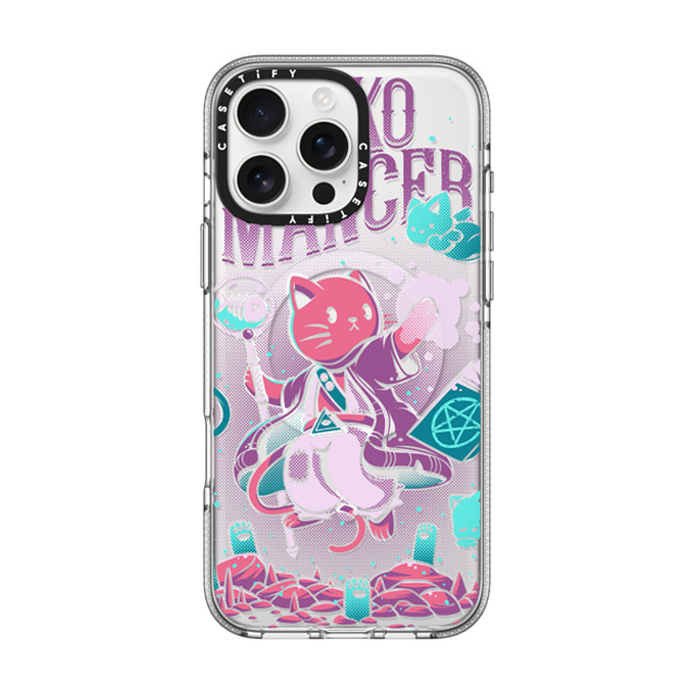 Ilustrata x CASETiFY iPhone 16 Pro Max ケース クリア クリア ケース MagSafe対応 Nekomancer