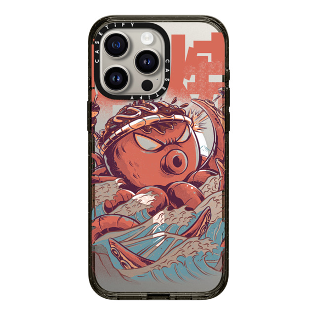 Ilustrata x CASETiFY iPhone 15 Pro Max Case Animal,Anime Black インパクトケース MagSafe対応 Takoyaki Attack Father's Day Ilustrata x CASETiFY iPhone 15 Pro Max Case Animal,Anime Black インパクトケース MagSafe対応 Takoyaki Attack Father's Day