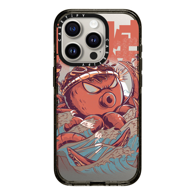 Ilustrata x CASETiFY iPhone 15 Pro Case Animal,Anime Black インパクトケース MagSafe対応 Takoyaki Attack Father's Day Ilustrata x CASETiFY iPhone 15 Pro Case Animal,Anime Black インパクトケース MagSafe対応 Takoyaki Attack Father's Day