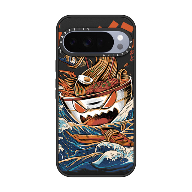 Ilustrata x CASETiFY Pixel 10 Pro XL ケース Food,Anime マットブラック Impact Magnetic Case Black Great Ramen New iPhone Ilustrata x CASETiFY Pixel 10 Pro XL ケース Food,Anime マットブラック Impact Magnetic Case Black Great Ramen New iPhone