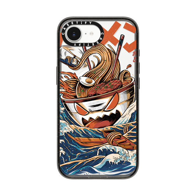 Ilustrata x CASETiFY iPhone 16e Case Food,Anime Black Impact Case MagSafe Compatible Black Great Ramen Back to School Ilustrata x CASETiFY iPhone 16e Case Food,Anime Black Impact Case MagSafe Compatible Black Great Ramen Back to School