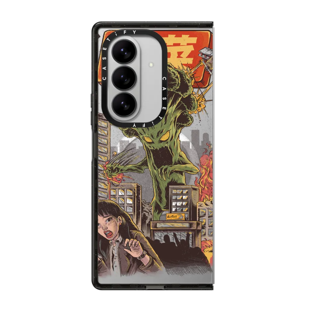 Impact Magnetic Galaxy Z Fold7 Case - Broccozilla