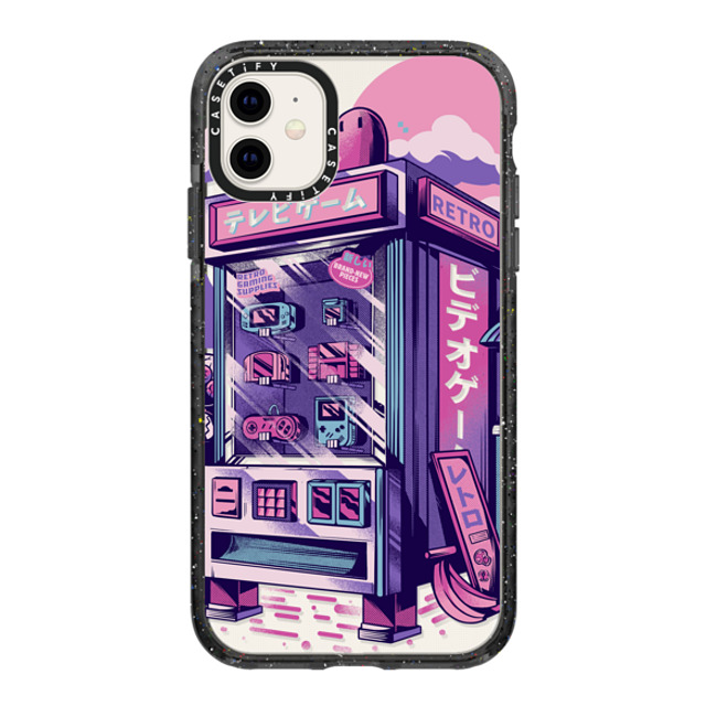 Ilustrata x CASETiFY iPhone 11 ケース ブラック インパクトケース Retro Vending Machine