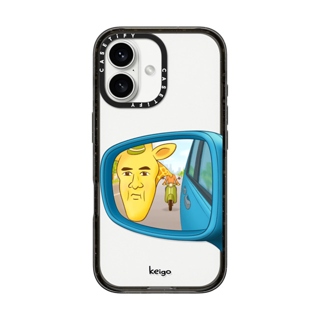 CASETiFY iPhone 16 ケース ブラック インパクトケース Keigo 02 matthew yung