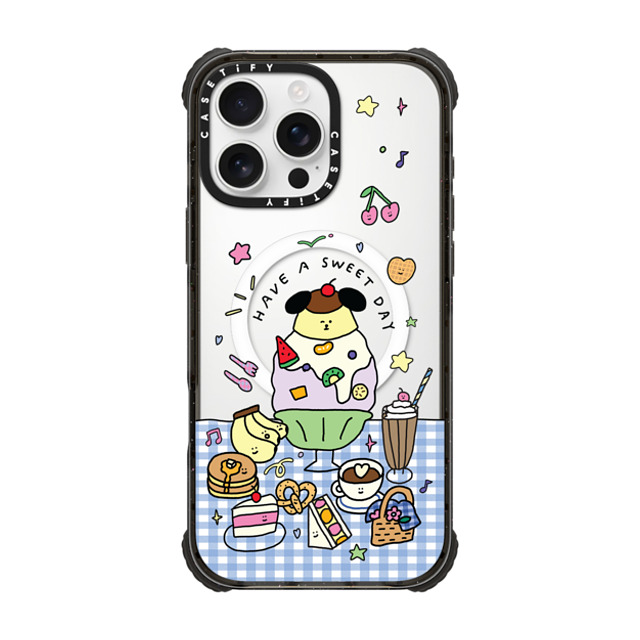 nothing here x CASETiFY iPhone 16 Pro Max Case Black ウルトラ インパクトケース MagSafe 対応 Have a sweet day nothing here x CASETiFY iPhone 16 Pro Max Case Black ウルトラ インパクトケース MagSafe 対応 Have a sweet day