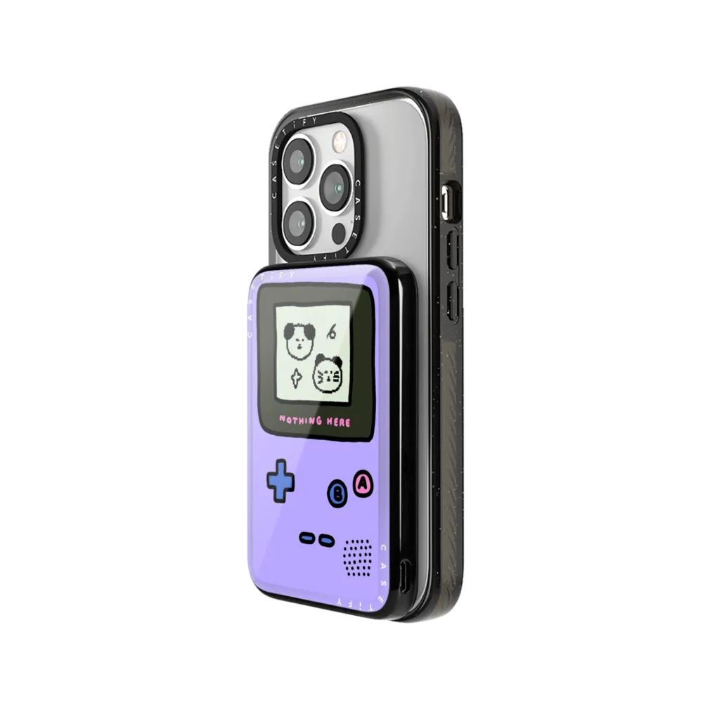 Slim Power Bank MagSafe Compatible - Gameboy