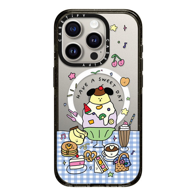 nothing here x CASETiFY iPhone 15 Pro Case Cherry Black Impact Case MagSafe Compatible Have a sweet day Back to School nothing here x CASETiFY iPhone 15 Pro Case Cherry Black Impact Case MagSafe Compatible Have a sweet day Back to School