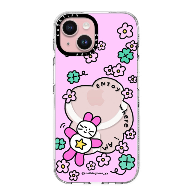 nothing here x CASETiFY iPhone 15 ケース クリア クリア ケース MagSafe対応 Enjoy where I am Father's Day nothing here x CASETiFY iPhone 15 ケース クリア クリア ケース MagSafe対応 Enjoy where I am Father's Day