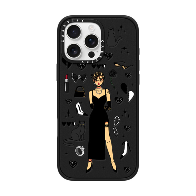 Dahye x CASETiFY iPhone 16 Pro Max Case Sticker,Anime マットブラック インパクトケース MagSafe対応 PARTY TIME BY DAHYE Father's Day Dahye x CASETiFY iPhone 16 Pro Max Case Sticker,Anime マットブラック インパクトケース MagSafe対応 PARTY TIME BY DAHYE Father's Day