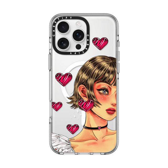 Dahye x CASETiFY iPhone 16 Pro Max Case Heart,Anime クリア クリア ケース MagSafe対応 HEART LOVE BY DAHYE Father's Day Dahye x CASETiFY iPhone 16 Pro Max Case Heart,Anime クリア クリア ケース MagSafe対応 HEART LOVE BY DAHYE Father's Day