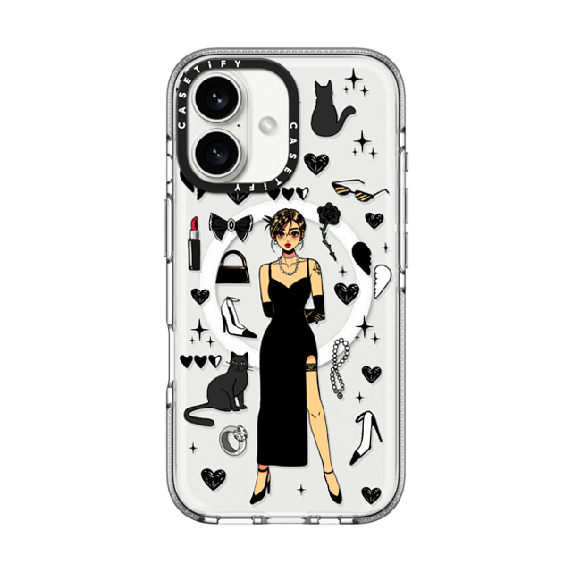 Dahye x CASETiFY iPhone 16 Case Sticker,Anime クリア クリア ケース MagSafe対応 PARTY TIME BY DAHYE Father's Day Dahye x CASETiFY iPhone 16 Case Sticker,Anime クリア クリア ケース MagSafe対応 PARTY TIME BY DAHYE Father's Day