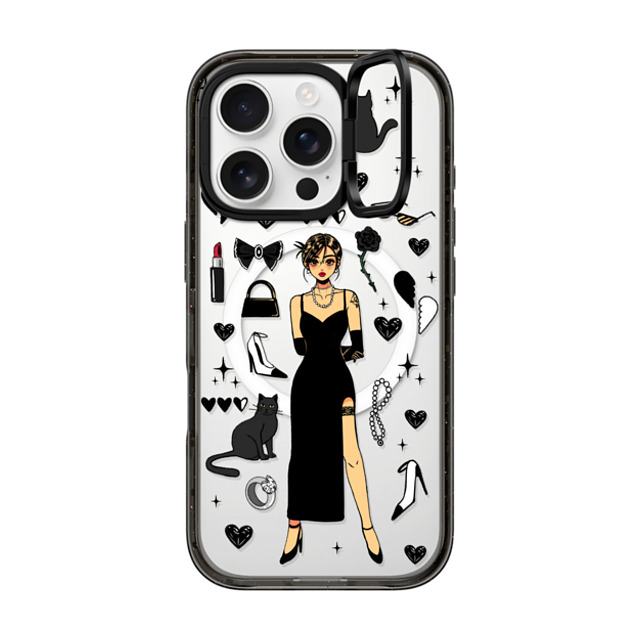 Dahye x CASETiFY iPhone 16 Pro Case Sticker,Anime Black インパクトリングスタンドケース MagSafe対応 PARTY TIME BY DAHYE Father's Day Dahye x CASETiFY iPhone 16 Pro Case Sticker,Anime Black インパクトリングスタンドケース MagSafe対応 PARTY TIME BY DAHYE Father's Day