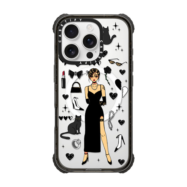 Dahye x CASETiFY iPhone 16 Pro Case Sticker,Anime Black ウルトラ インパクトケース MagSafe 対応 PARTY TIME BY DAHYE Father's Day Dahye x CASETiFY iPhone 16 Pro Case Sticker,Anime Black ウルトラ インパクトケース MagSafe 対応 PARTY TIME BY DAHYE Father's Day
