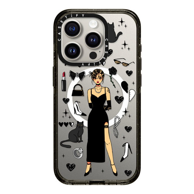 Dahye x CASETiFY iPhone 15 Pro Case Sticker,Anime Black インパクトケース MagSafe対応 PARTY TIME BY DAHYE Father's Day Dahye x CASETiFY iPhone 15 Pro Case Sticker,Anime Black インパクトケース MagSafe対応 PARTY TIME BY DAHYE Father's Day