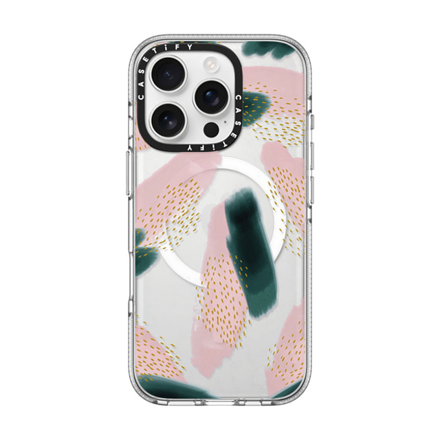designlovefest x CASETiFY iPhone 16 Pro Case Floral,Fine Art クリア クリア ケース MagSafe対応 Pink Pine Back to School designlovefest x CASETiFY iPhone 16 Pro Case Floral,Fine Art クリア クリア ケース MagSafe対応 Pink Pine Back to School