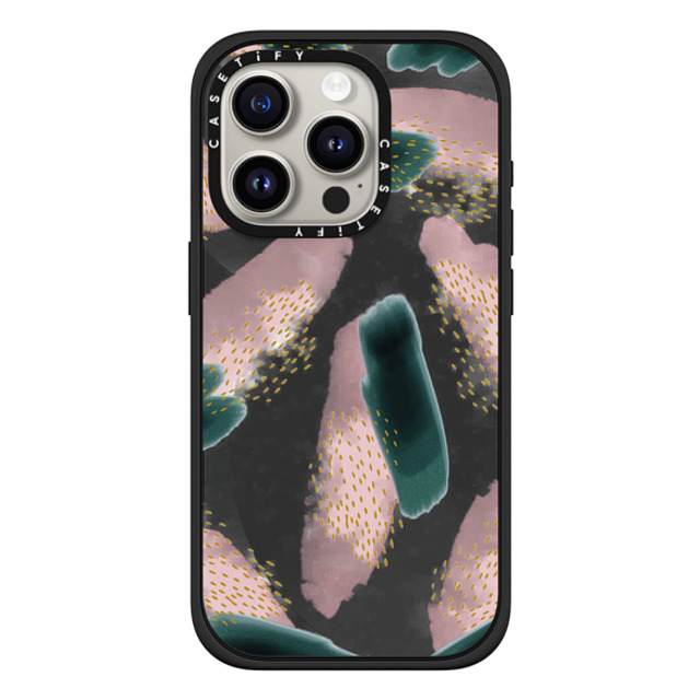 designlovefest x CASETiFY iPhone 15 Pro Case Floral,Fine Art Matte Black Impact Case MagSafe Compatible Pink Pine Back to School designlovefest x CASETiFY iPhone 15 Pro Case Floral,Fine Art Matte Black Impact Case MagSafe Compatible Pink Pine Back to School