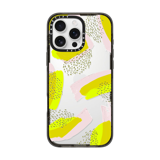 designlovefest x CASETiFY iPhone 16 Pro Max ケース ブラック インパクトケース Neon Emboss Back to School designlovefest x CASETiFY iPhone 16 Pro Max ケース ブラック インパクトケース Neon Emboss Back to School