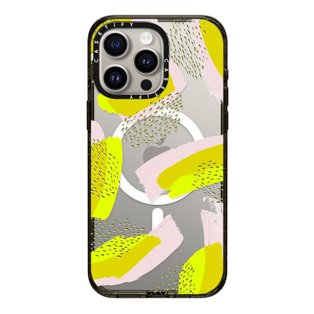 designlovefest x CASETiFY iPhone 15 Pro Max ケース ブラック インパクトケース MagSafe対応 Neon Emboss Back to School designlovefest x CASETiFY iPhone 15 Pro Max ケース ブラック インパクトケース MagSafe対応 Neon Emboss Back to School