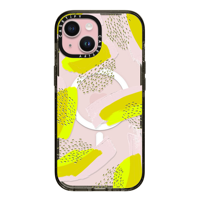 designlovefest x CASETiFY iPhone 15 ケース ブラック インパクトケース MagSafe対応 Neon Emboss Back to School designlovefest x CASETiFY iPhone 15 ケース ブラック インパクトケース MagSafe対応 Neon Emboss Back to School
