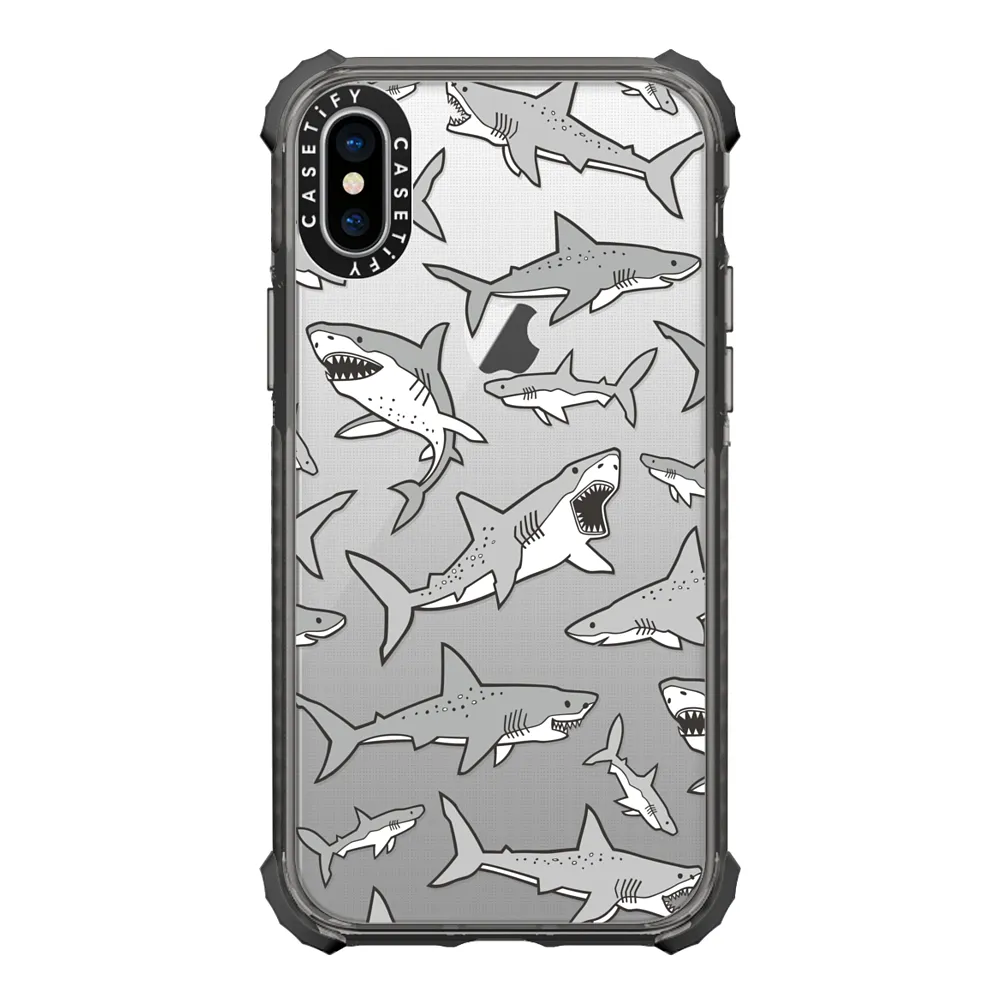 Supreme Shark iPhone XR Clear Case